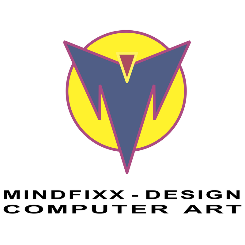 Mindfixx Design Computer Art Logo PNG Vector  PNG