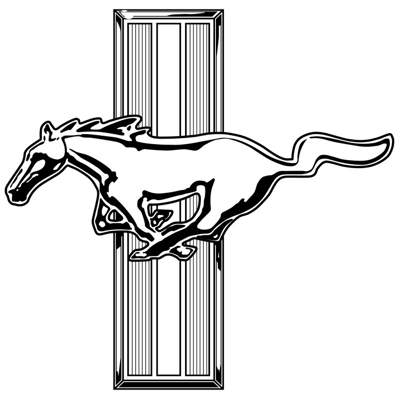 Mustang Logo PNG Vector  PNG