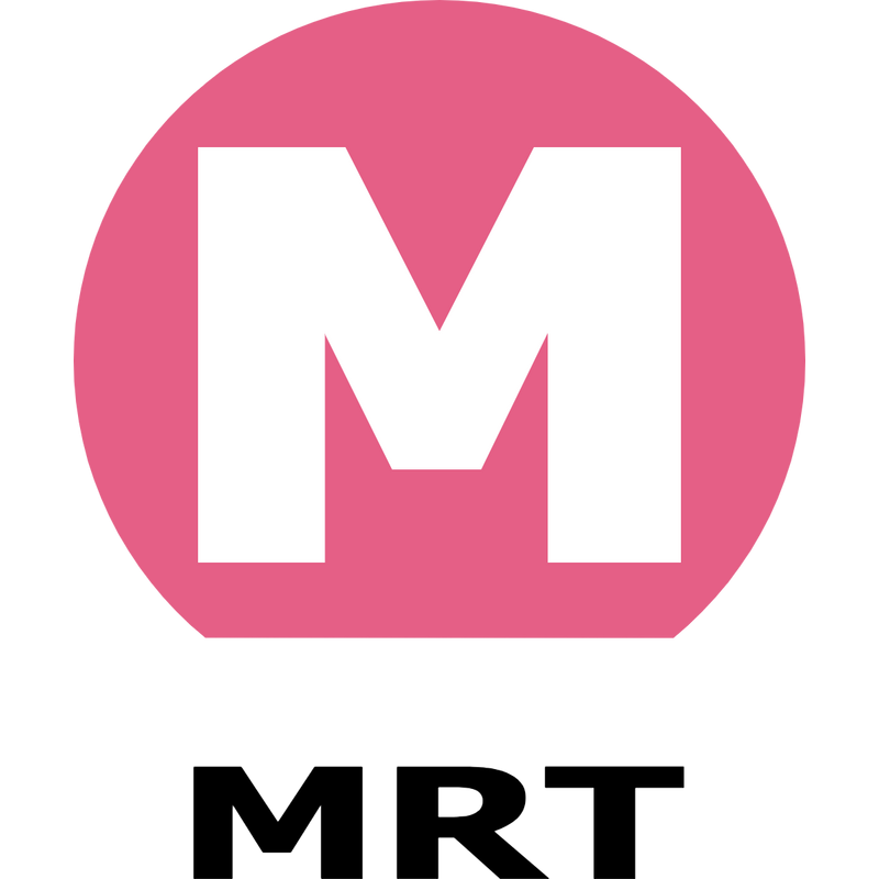 MRT Bangkok Pink Logo PNG Vector, Icon
