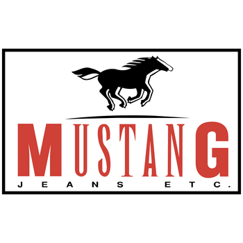 Mustang Jeans Logo PNG Transparent