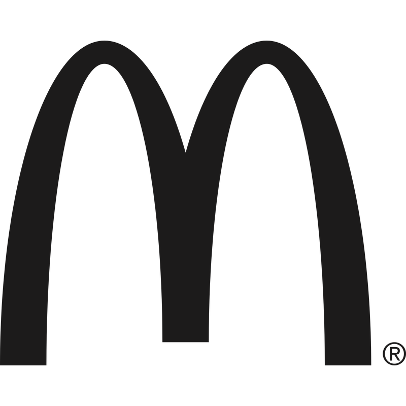 Mcdonald's Black Logo PNG Vector, Icon Transparent