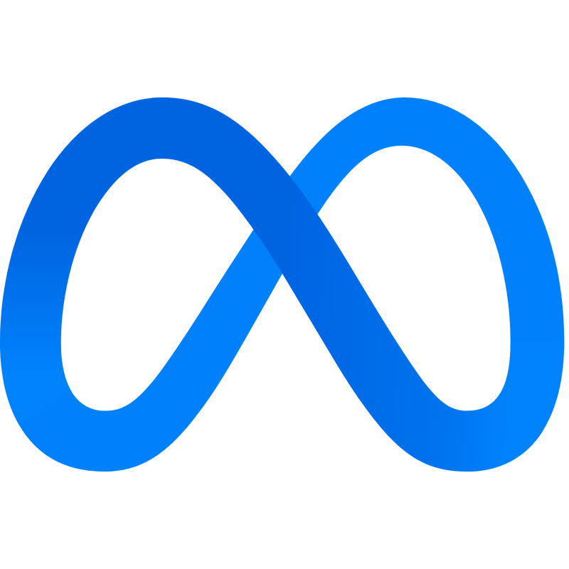 Meta Platforms Logo PNG Vector  PNG