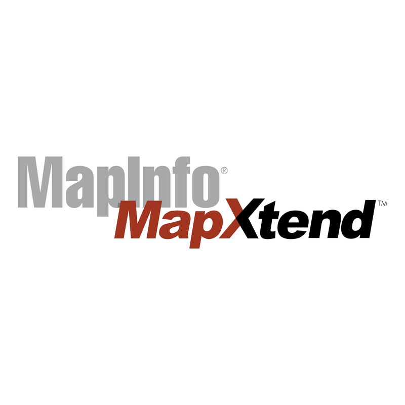 Mapinfo Mapxtend Logo PNG Vector  PNG