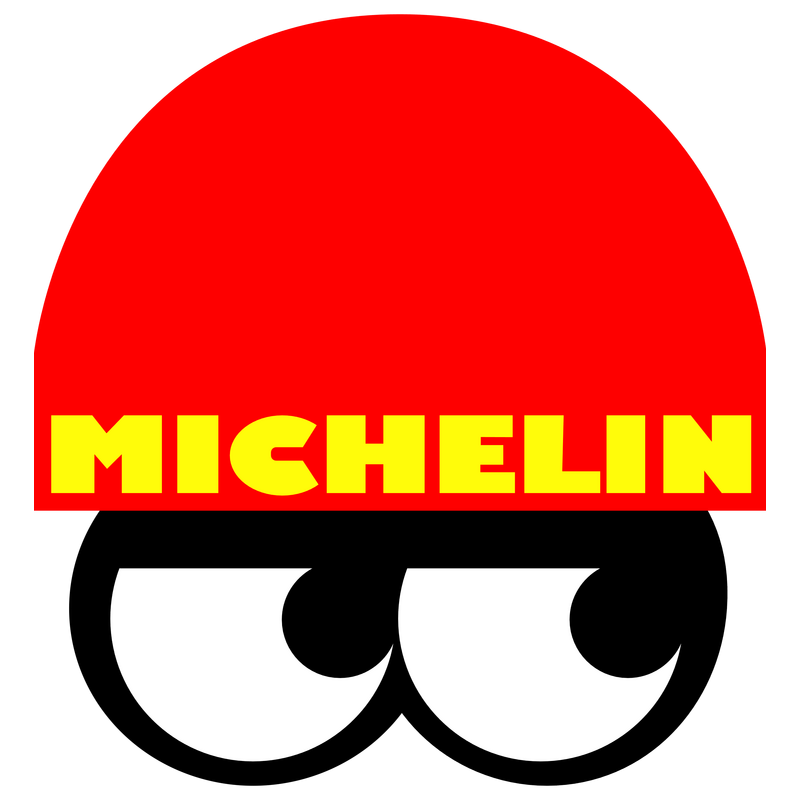 Michelin 1980 Logo PNG Vector, Ikon