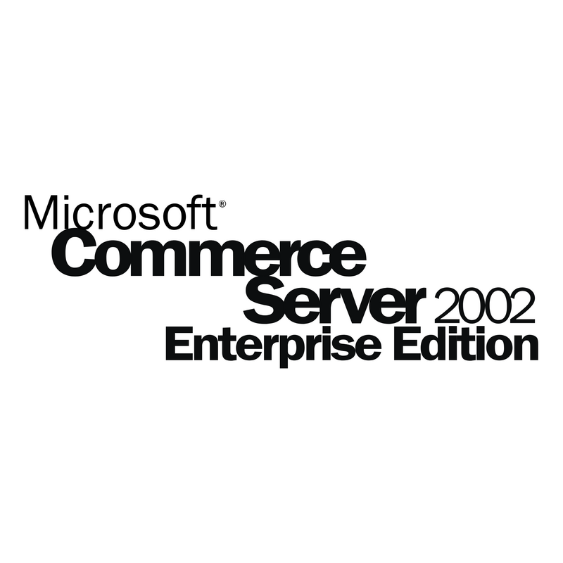 Microsoft Commerce Server 2002 Logo PNG Vector  PNG