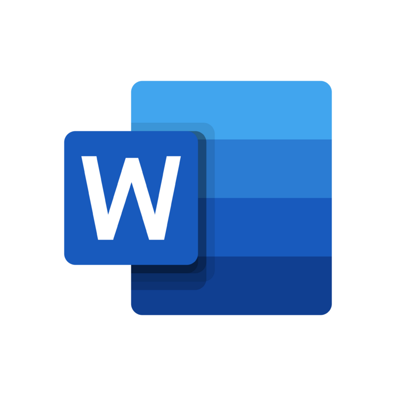 Download Microsoft Word Logo PNG Transparent Background 4096 x 4096 ...