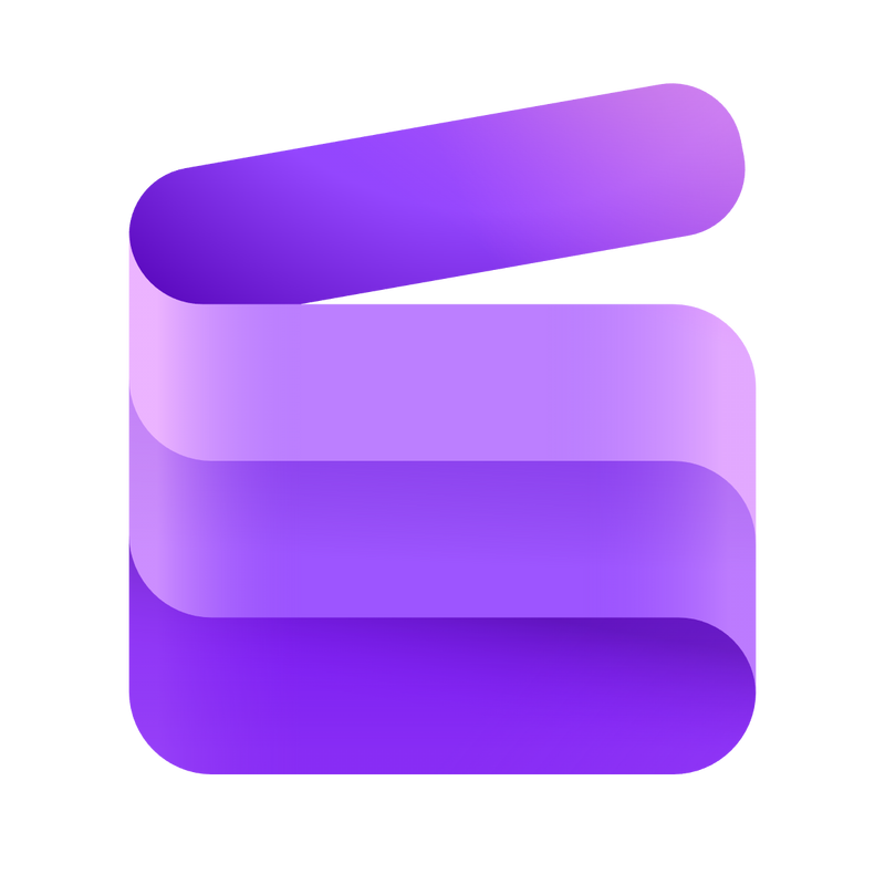 Microsoft Clipchamp Logo PNG Vector  PNG