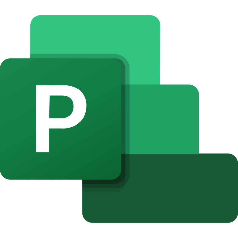 Microsoft Project Logo PNG Vector  PNG