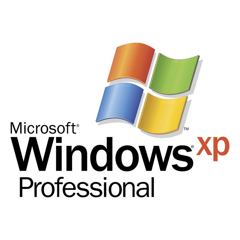 Microsoft Windows Xp Professional Logo PNG Vector  PNG
