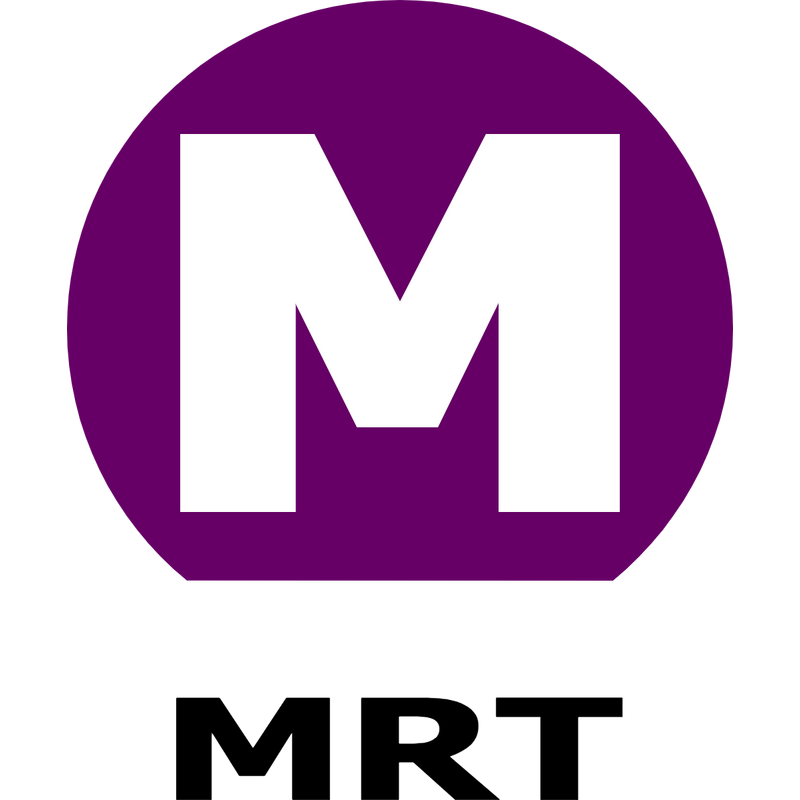 MRT Bangkok Purple Logo PNG Vector, Icon Transparent
