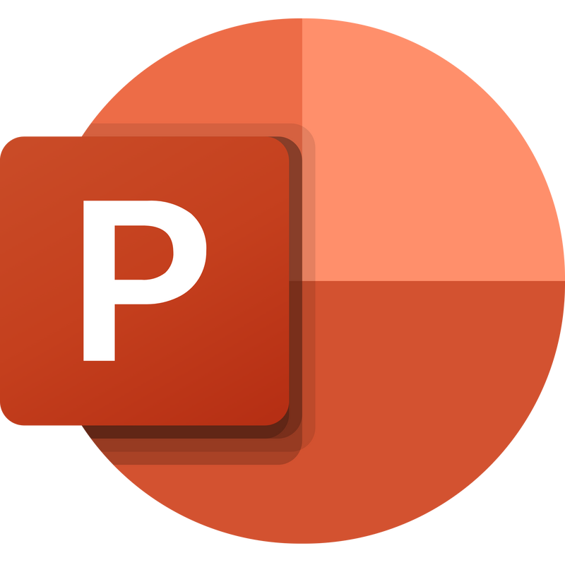 Microsoft Office Powerpoint Logo PNG Vector  PNG