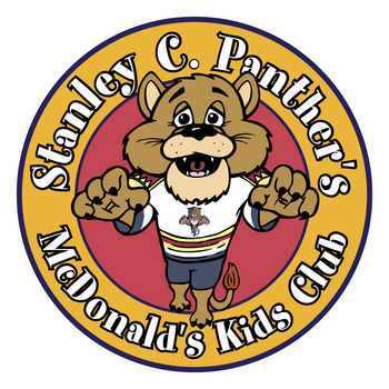 Mcdonald's & Florida Panthers Kids Club Logo PNG