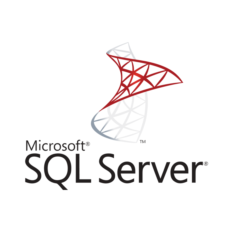 Microsoft SQL Server Logo PNG Vector  PNG