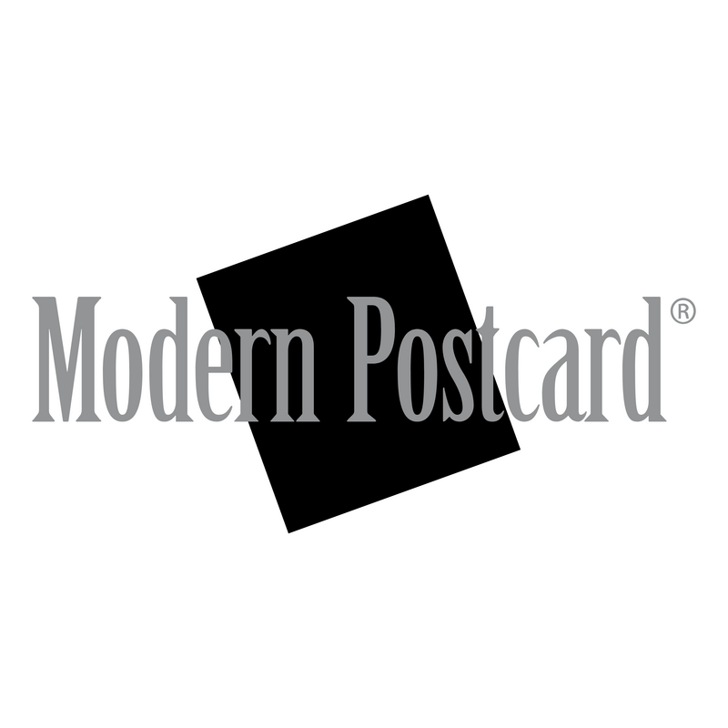 Modern Postcard 标志 PNG Vector  PNG