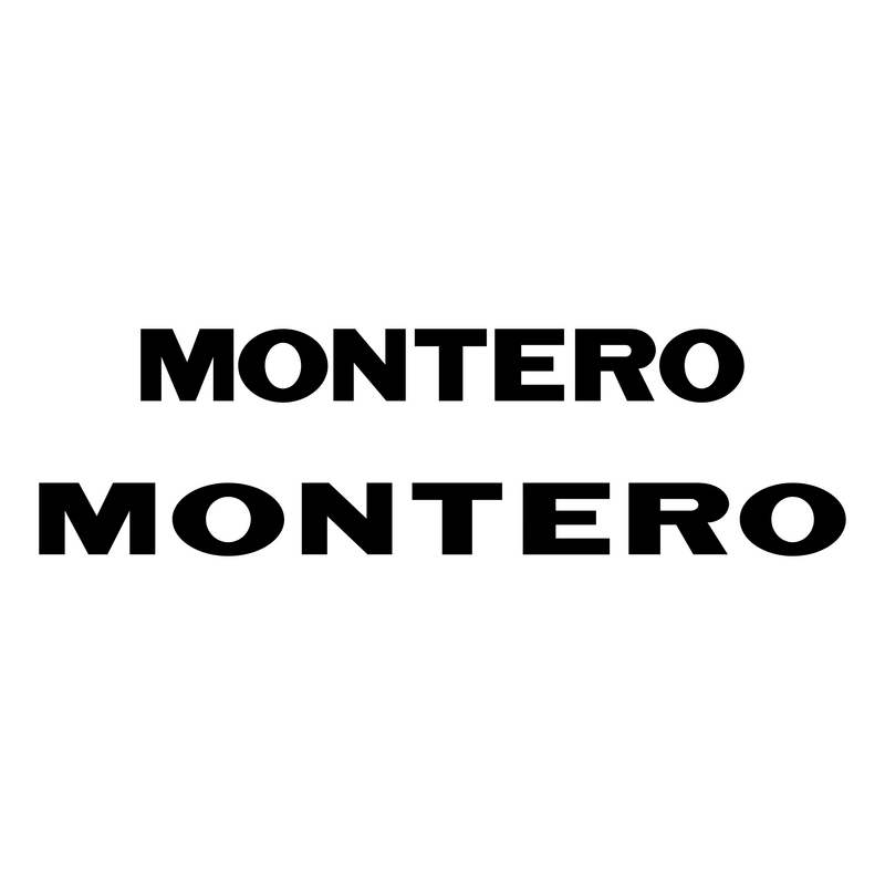 Montero Logo PNG Vector  PNG