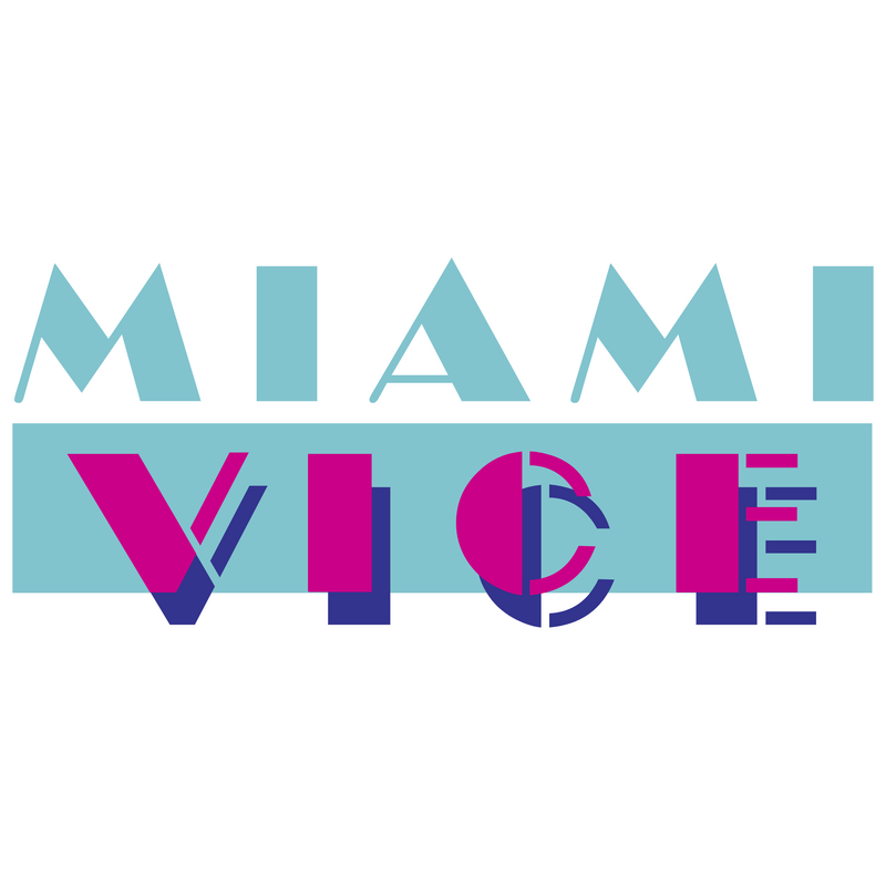 Miami Vice Logo PNG Vector  PNG
