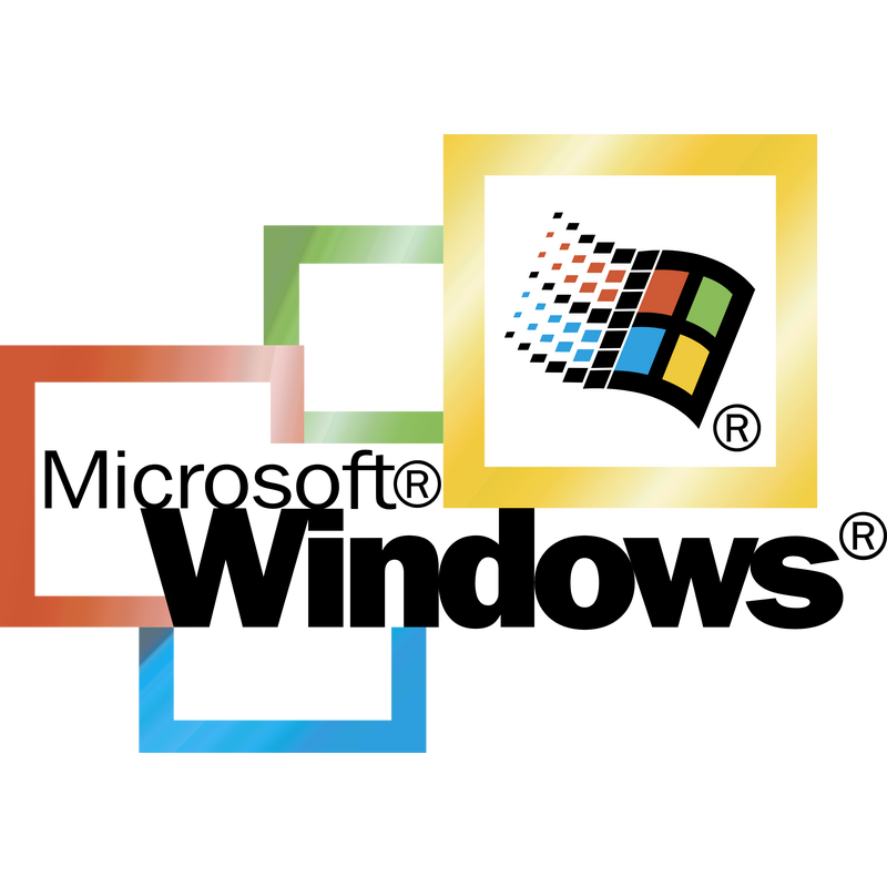 Microsoft Windows 2000 Logo PNG Vector  PNG