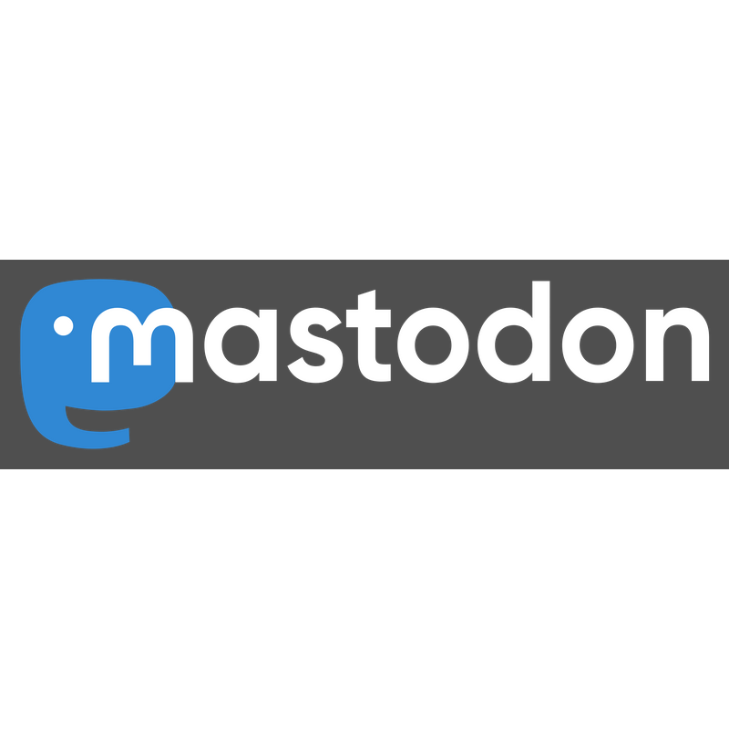 Mastodon Logo PNG Vector  PNG