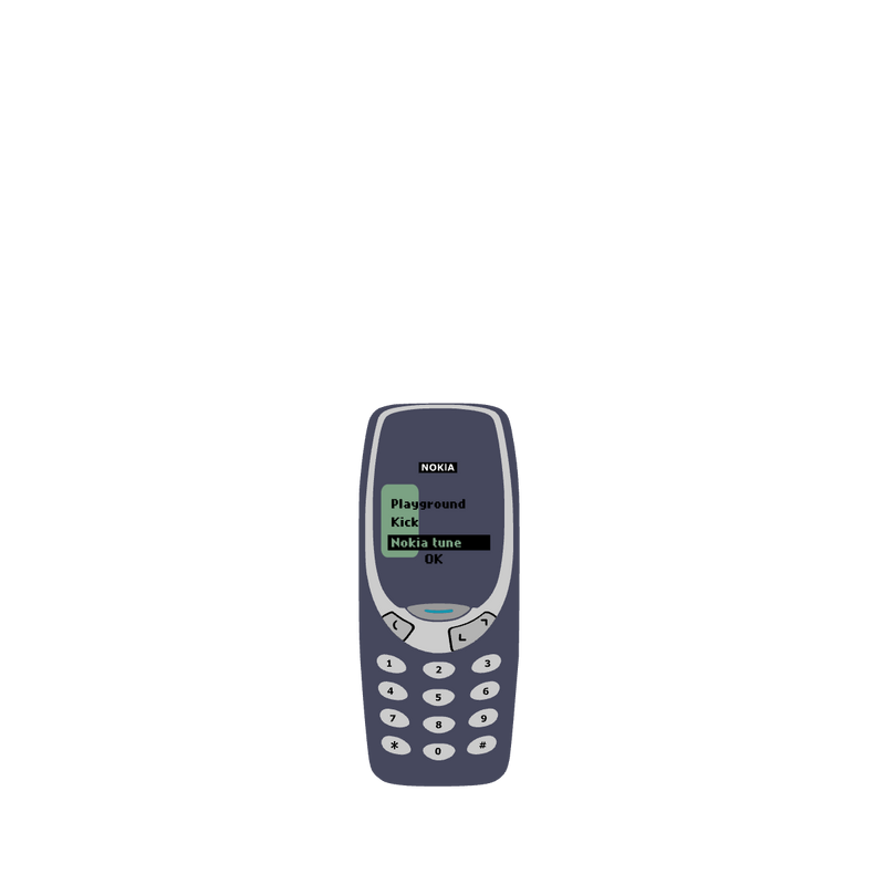 Nokia 3310 Logo PNG Vector  PNG