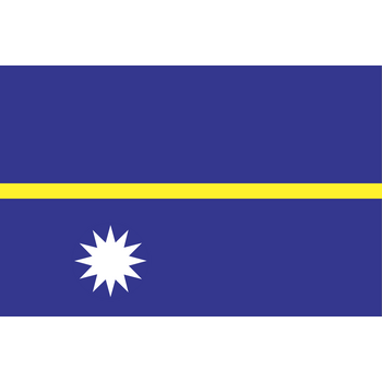 Flag of Nauru Logo PNG