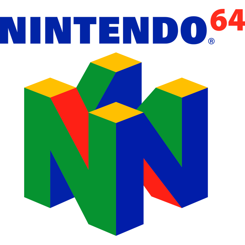 Nintendo 64 Logo PNG Vector  PNG