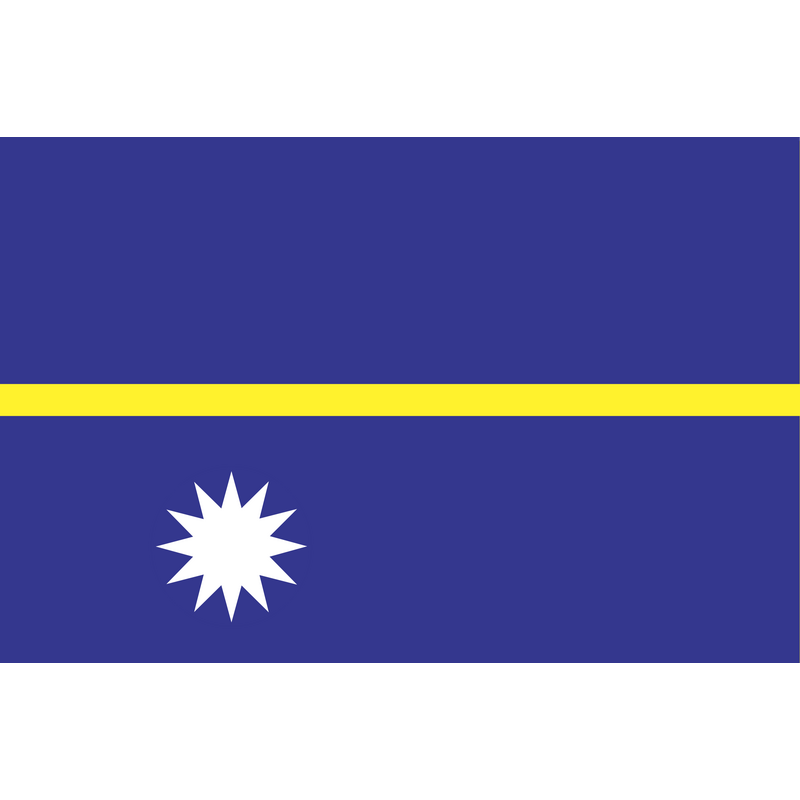 Flag of Nauru Logo PNG Vector  PNG