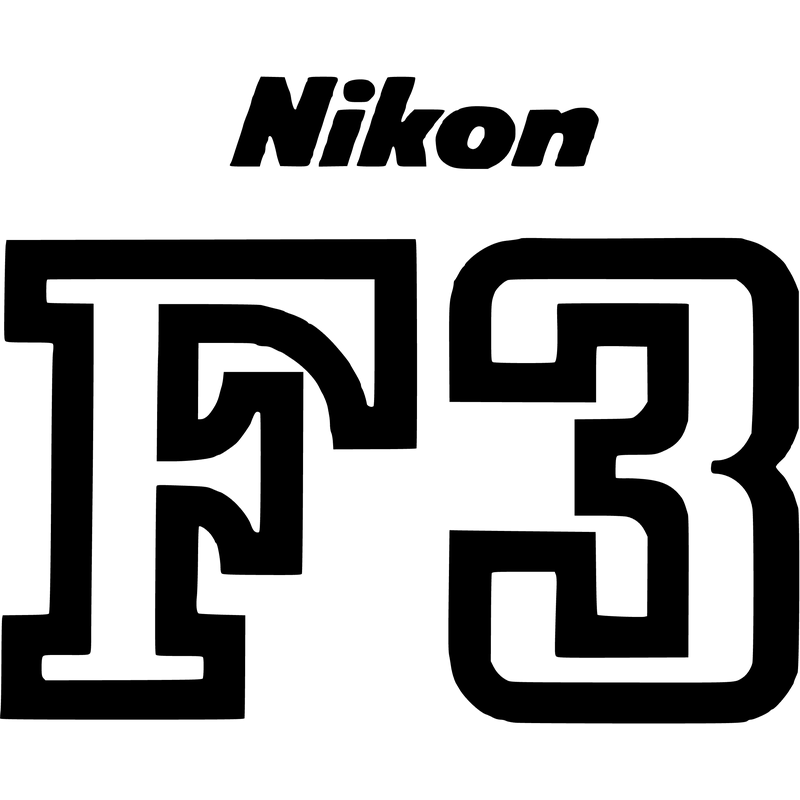 Nikon F3 Logo PNG Vector  PNG
