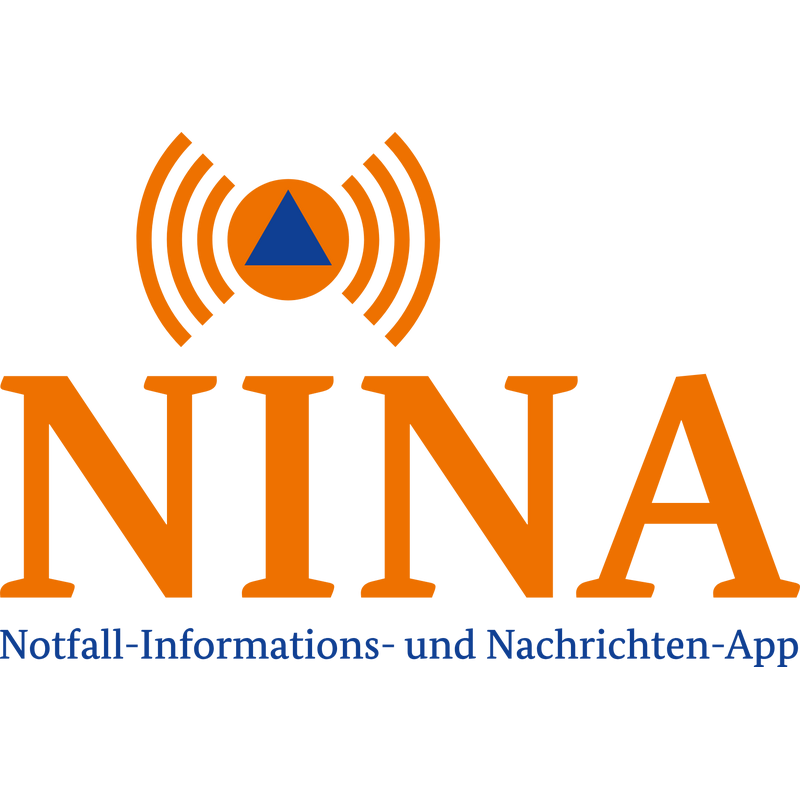 NINA Notfall Informations und Nachrichten App Logo PNG Vector, Ikona