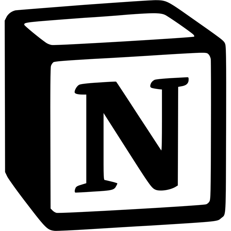 Notion 1 Logo PNG Vector  PNG