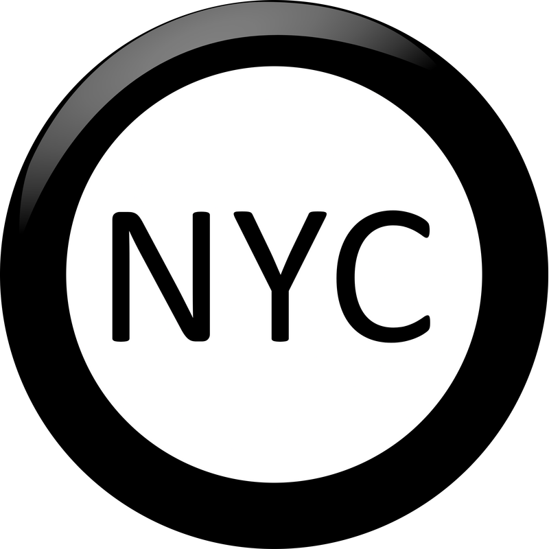 New York Coin Logo PNG Vector, Icon Transparent