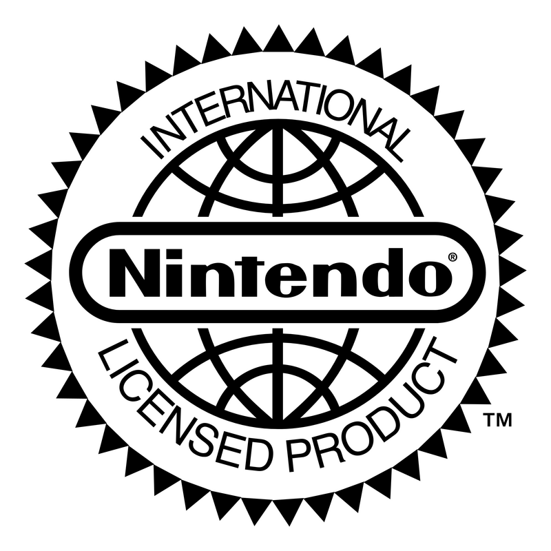 Nintendo International Licensed Product 标志 PNG Vector  PNG