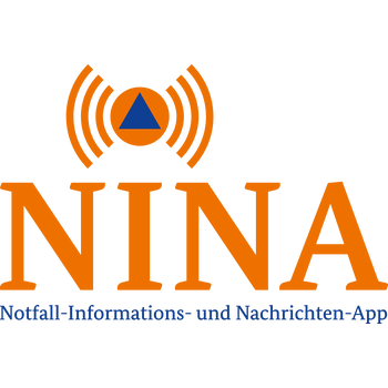 NINA Notfall Informations und Nachrichten App Logo PNG