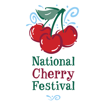 National Cherry Festival Logo PNG