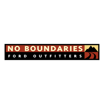 No Boundaries Ford Outfitters Logo PNG