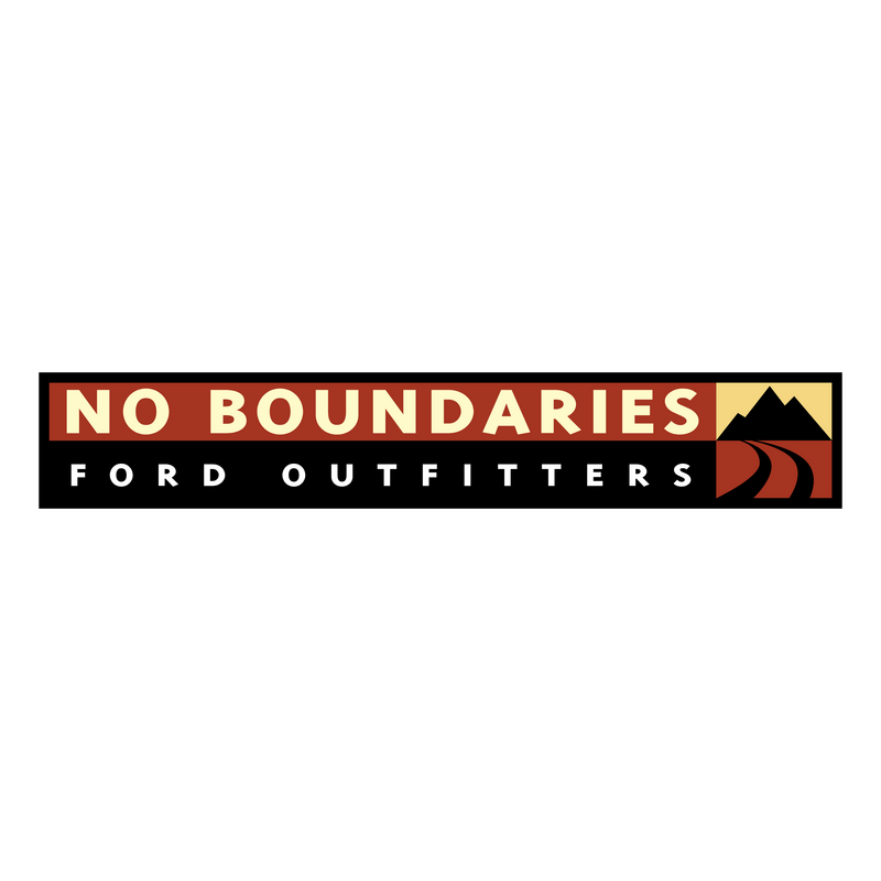 No Boundaries Ford Outfitters Logo PNG Vector  PNG