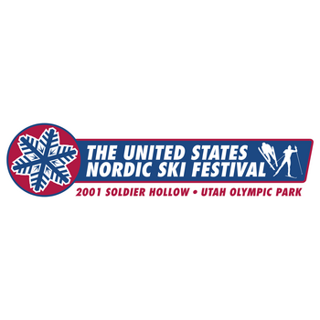 Nordic Ski Festival Logo PNG