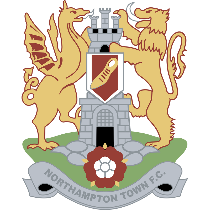 Northampton Town F.C. ロゴ PNG Vector  PNG