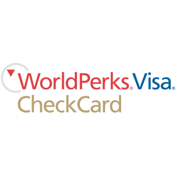 NWA WorldPerks Visa CheckCard Logo PNG