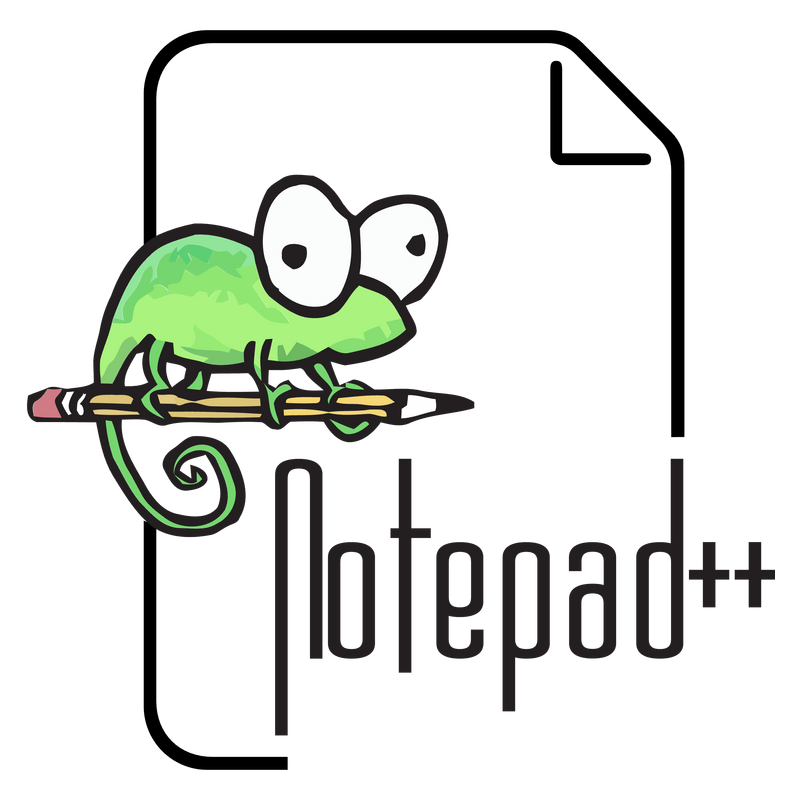 Notepad++ Logo PNG Vector  PNG