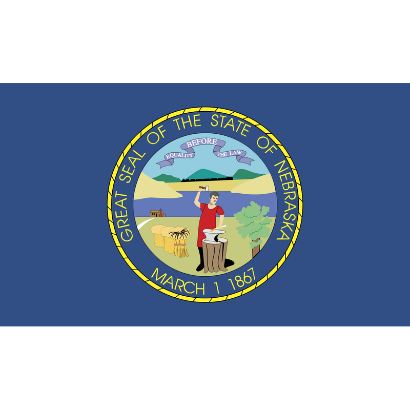 Nebraska 标志 PNG Vector  PNG