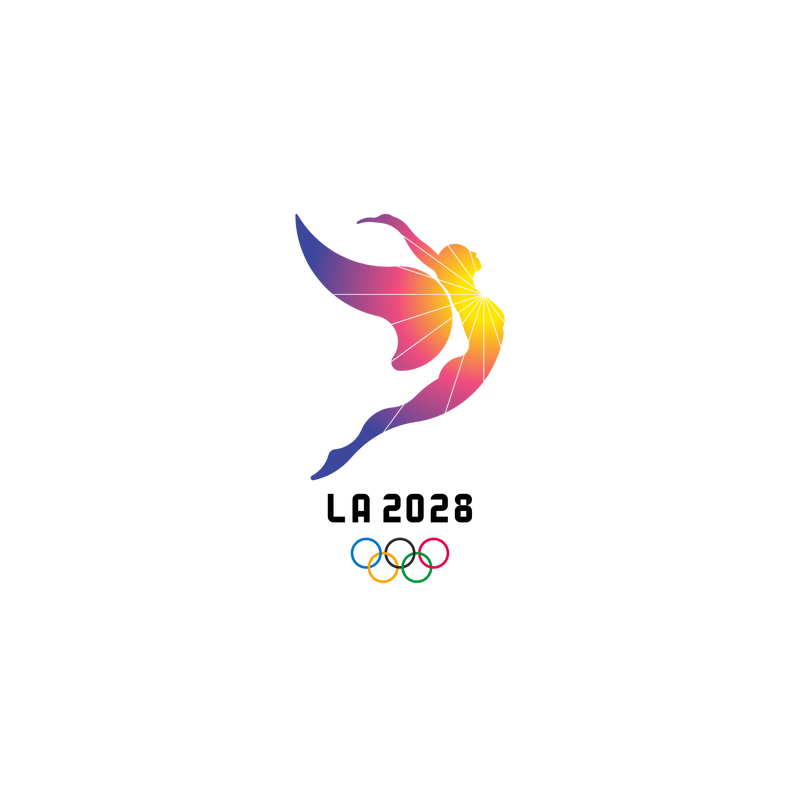 Olympics 2028 La Logo PNG Vector  PNG