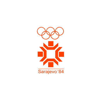 Olympics 1984 Sarajevo Logo PNG