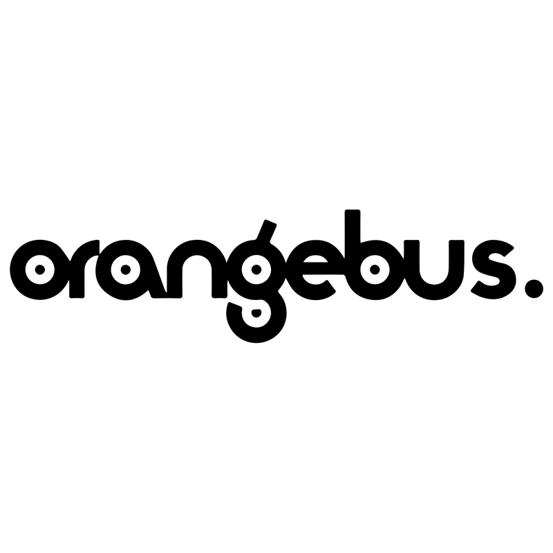 Orangebus  Black Logo PNG Vector  PNG