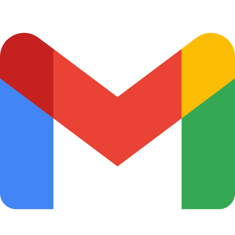 Official Gmail Icon Logo PNG Vector  PNG