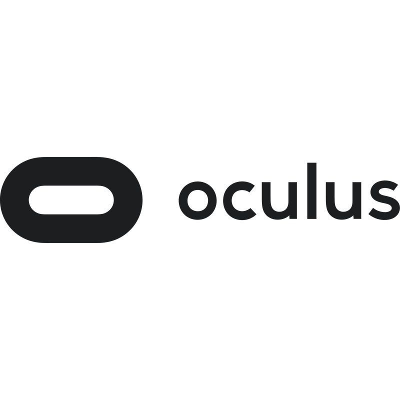 Oculus Horizontal Logo PNG Vector  PNG