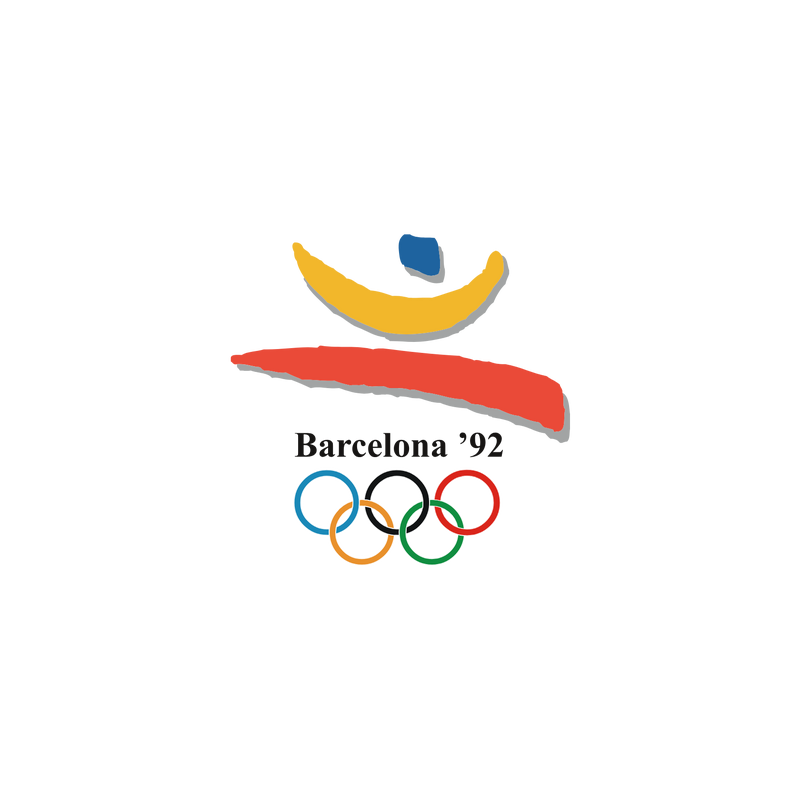 Olympics 1988 Barcelona Logo PNG Vector  PNG