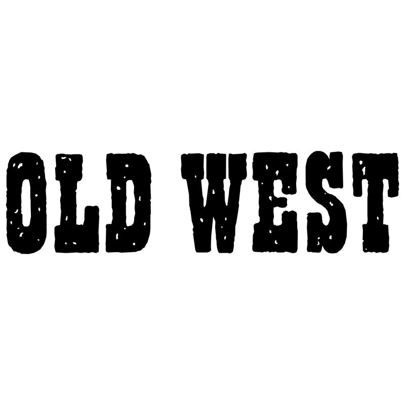 Old West Logo PNG Vector, Icon Transparent