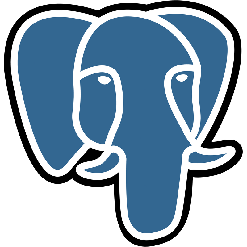 PostgreSQL Logo PNG Vector  PNG