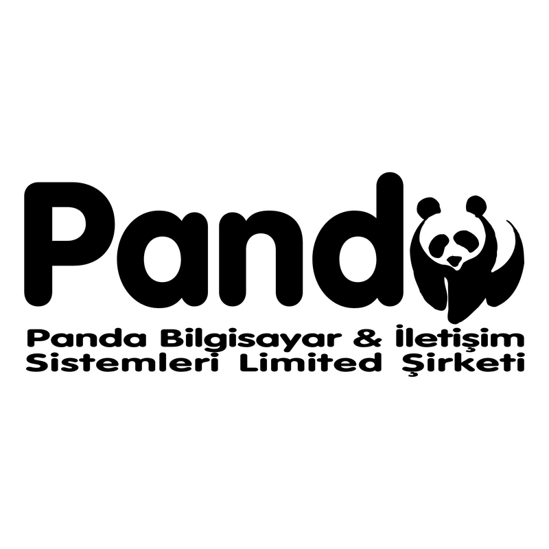Panda Bilgisayar Logo PNG Vector  PNG