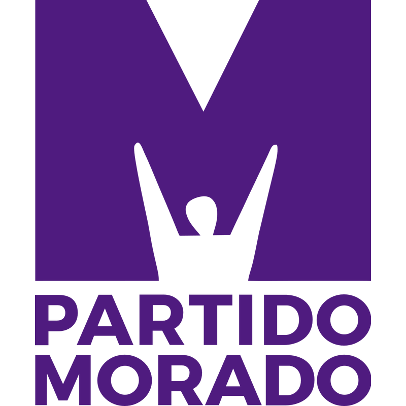 Partido Morado Logo PNG Vector, Icon Transparent